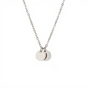 Minimalistyczny naszyjnik Silver Dot