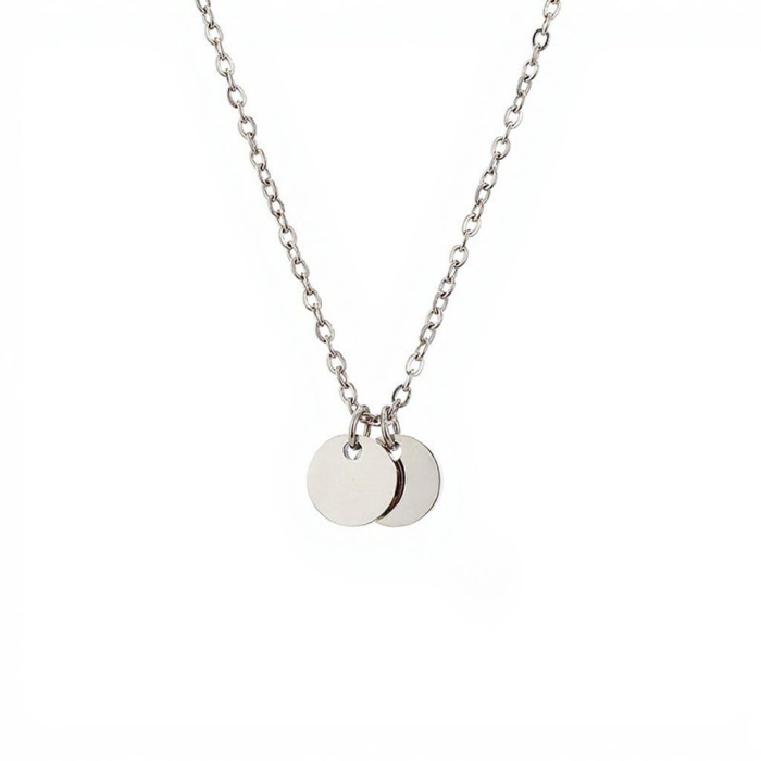 Minimalistyczny naszyjnik Silver Dot