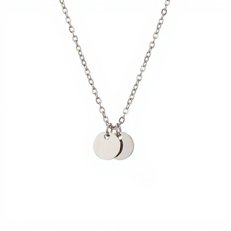 Minimalistyczny naszyjnik Silver Dot